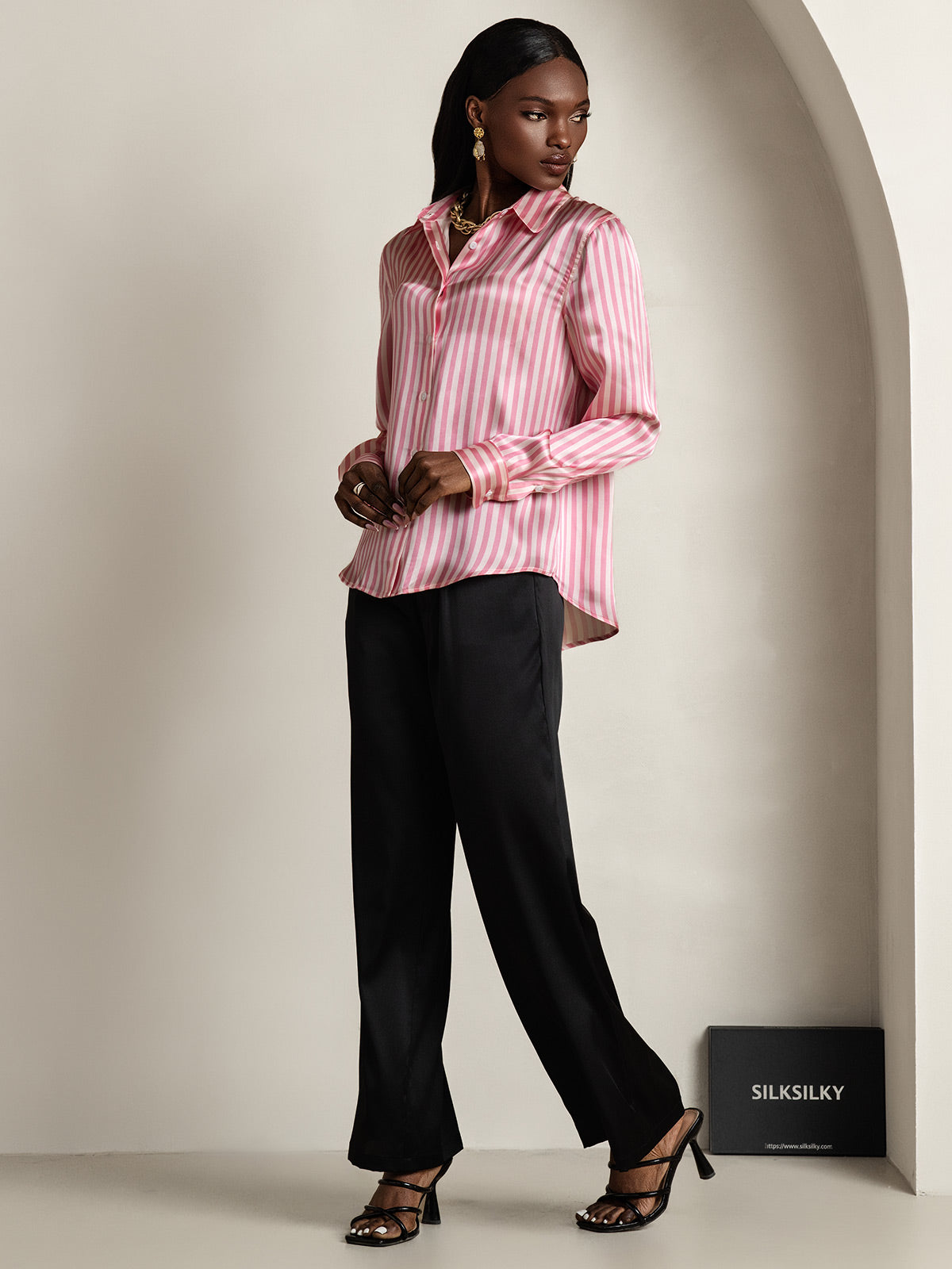 Reyanna™ | Basic Military Lapel Skjorta