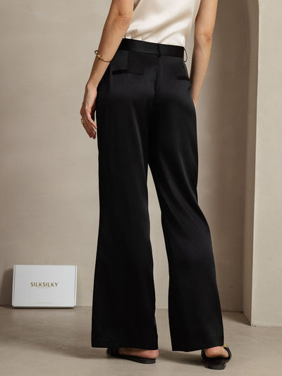 Reyanna™ | Silke Dambyxor Raka Och Med Sidofickor Design