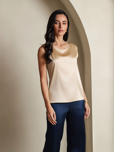 Reyanna™ | Silke Lounge Rund Hals Linne