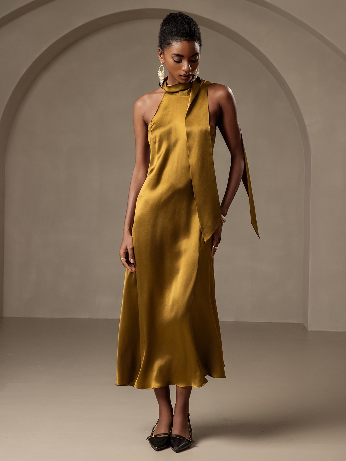 Reyanna™ | Silke Bandhals Maxi Klänning
