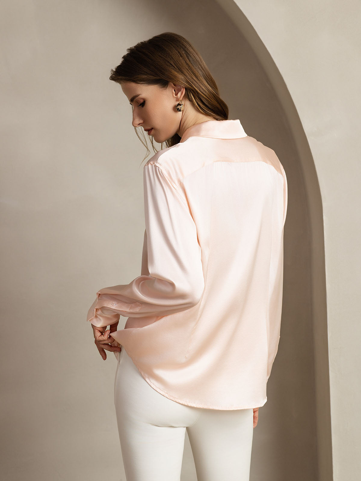Reyanna™ | Basic Military Lapel Skjorta