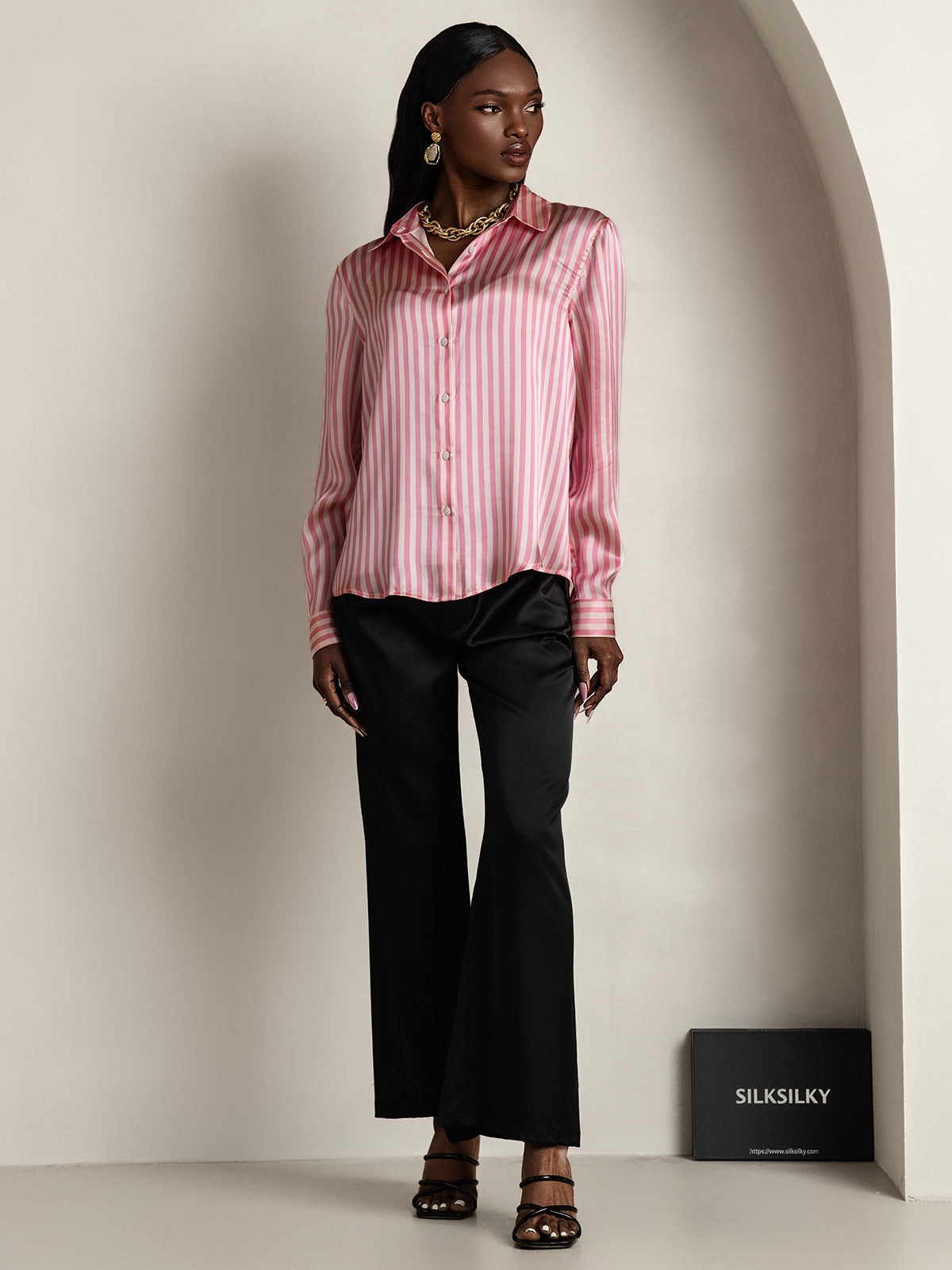 Reyanna™ | Basic Military Lapel Skjorta