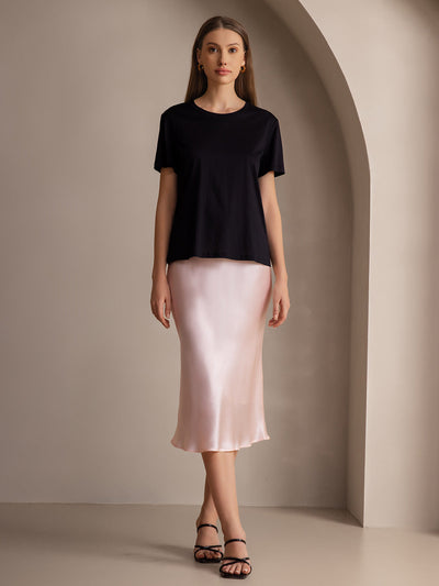 Reyanna™ | Rent Silke Klassisk Elegant Damkjol
