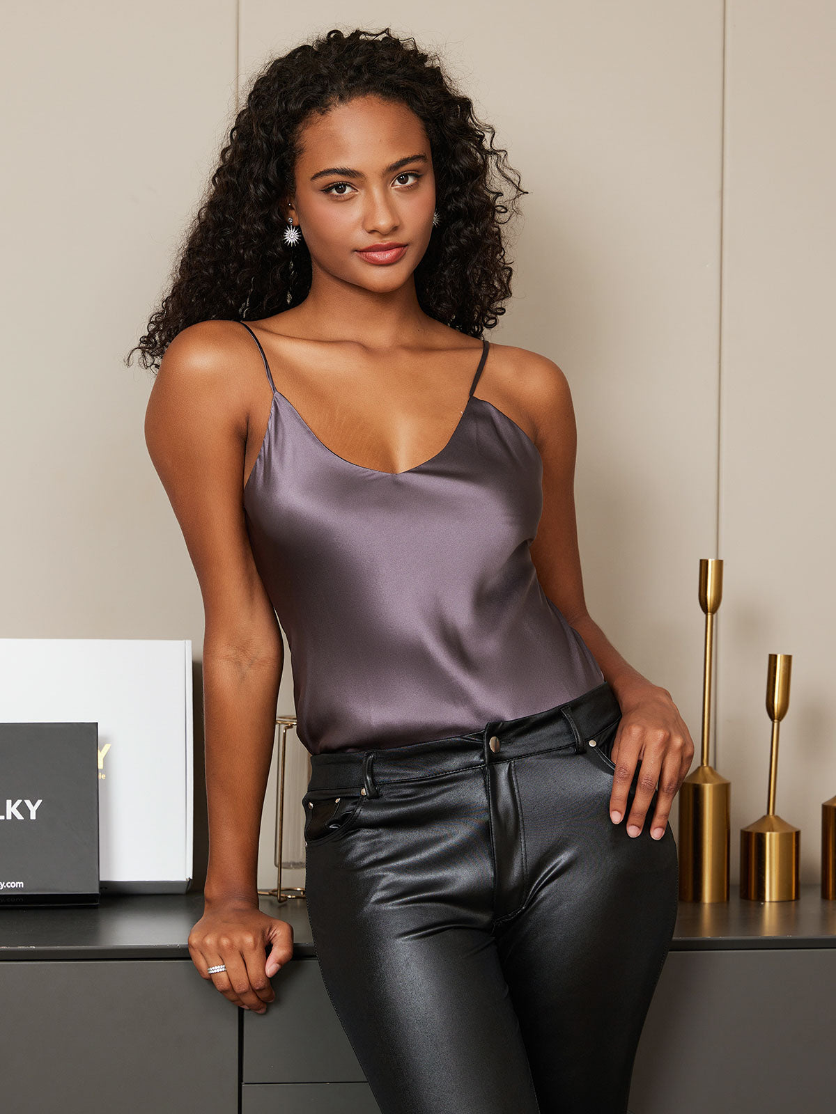 Reyanna™ | Ren Silke Spaghetti Strap Camisoles