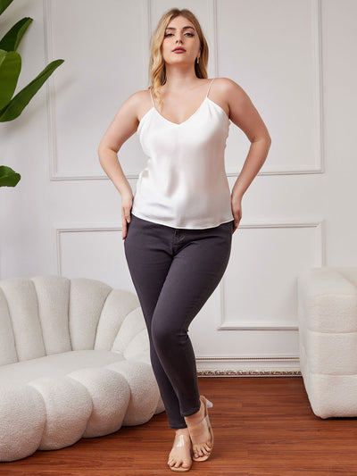 Reyanna™ | Ren Silke Spaghetti Band Plus Size Camisole