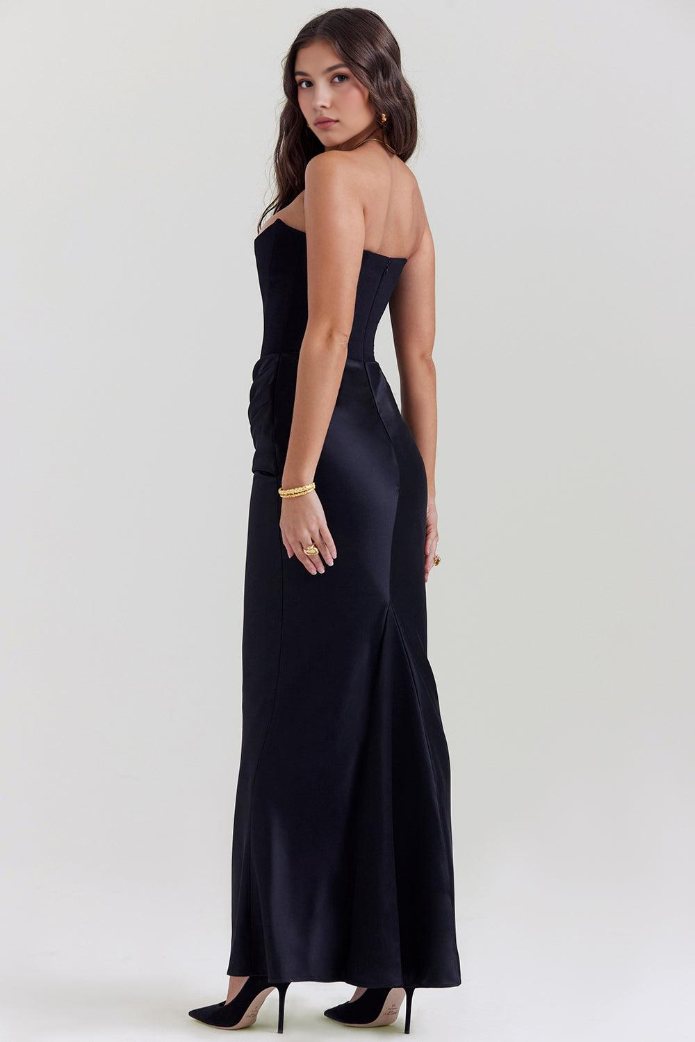Reyanna |SERENE | Satängklänning