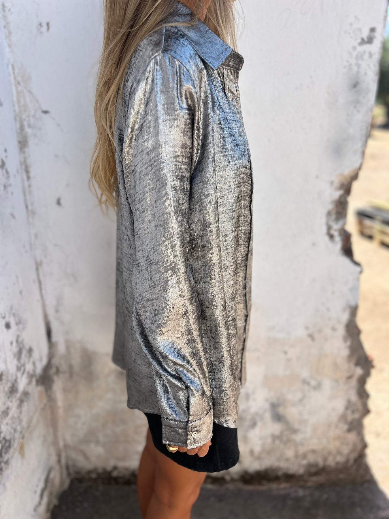 Reyanna™ | Casual Suede Fashionable Lapel Shirt