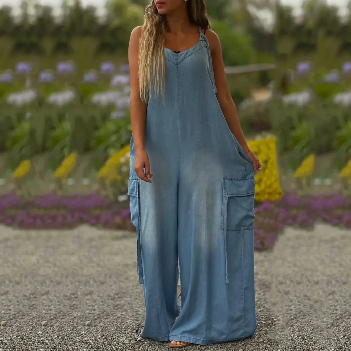 Reyanna |Tilda | Eleganta byxor med fickor